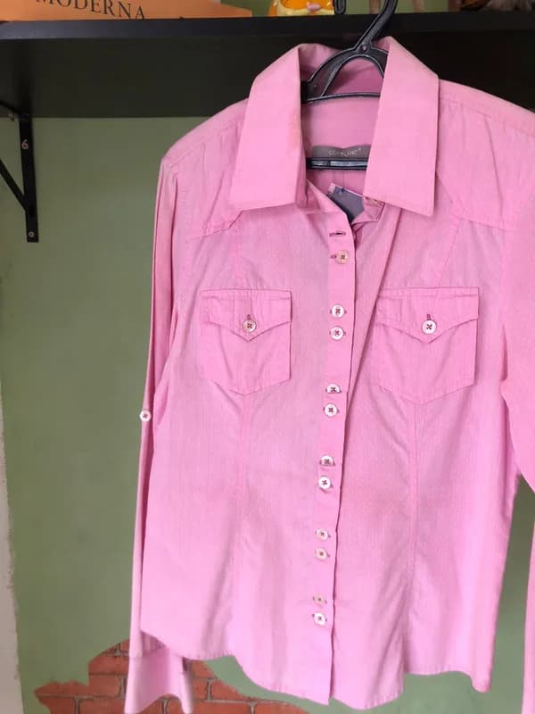 ♡  Camisa rosa