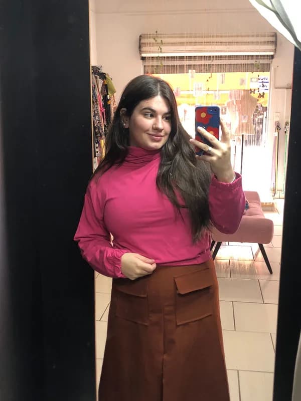 ♡ Cropped rosa
