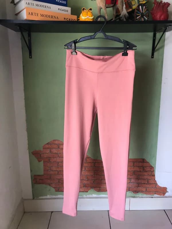 ♡ Calça legging rosa