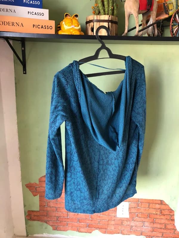 Cardigan azul 