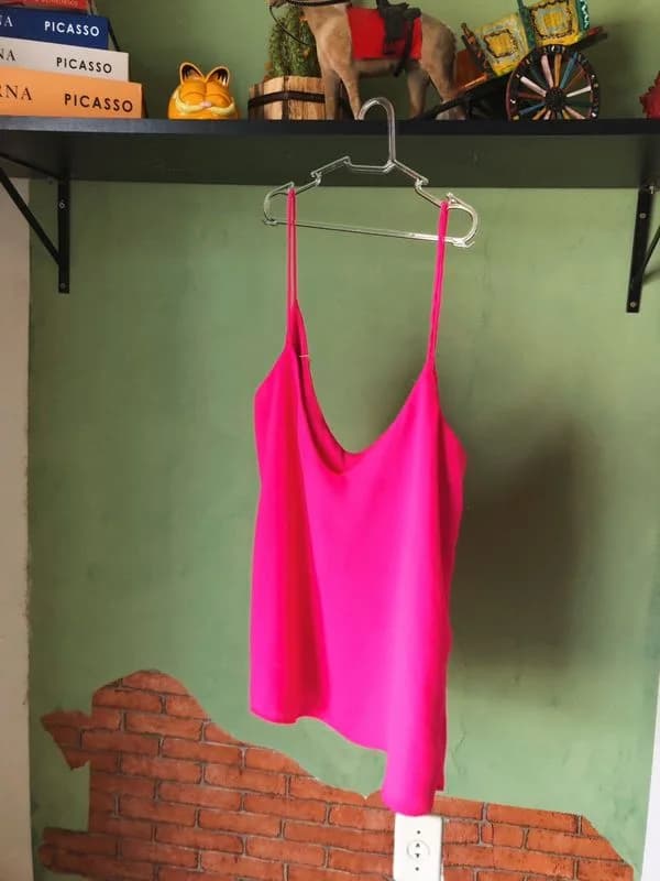 ♡ Regata rosa neon