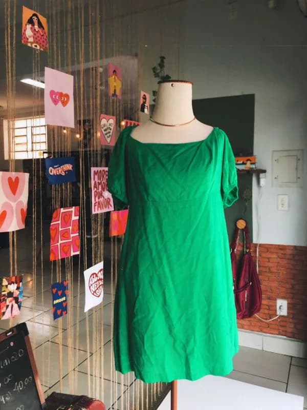 ♡ Vestido verde 