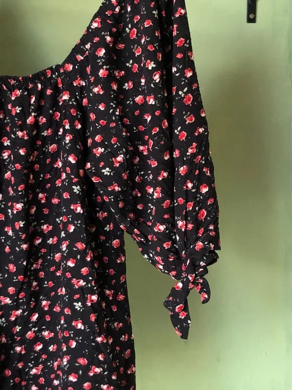 ♡ Ciganinha preta floral