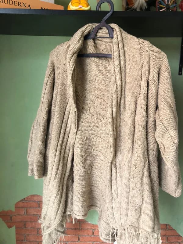 ♡ Cardigan em tricot