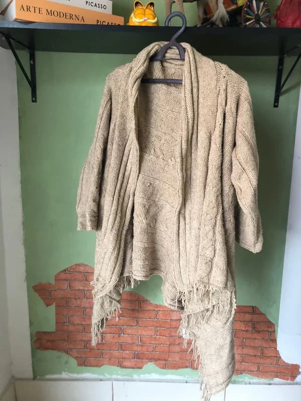 ♡ Cardigan em tricot