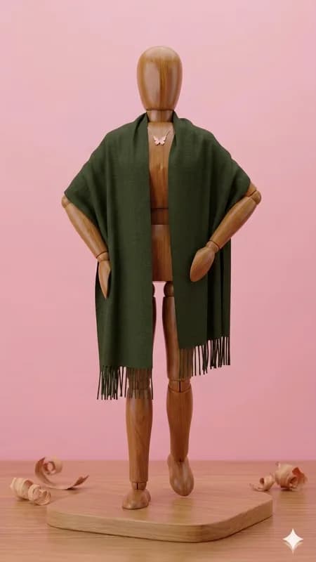 ♡ Echarpe verde