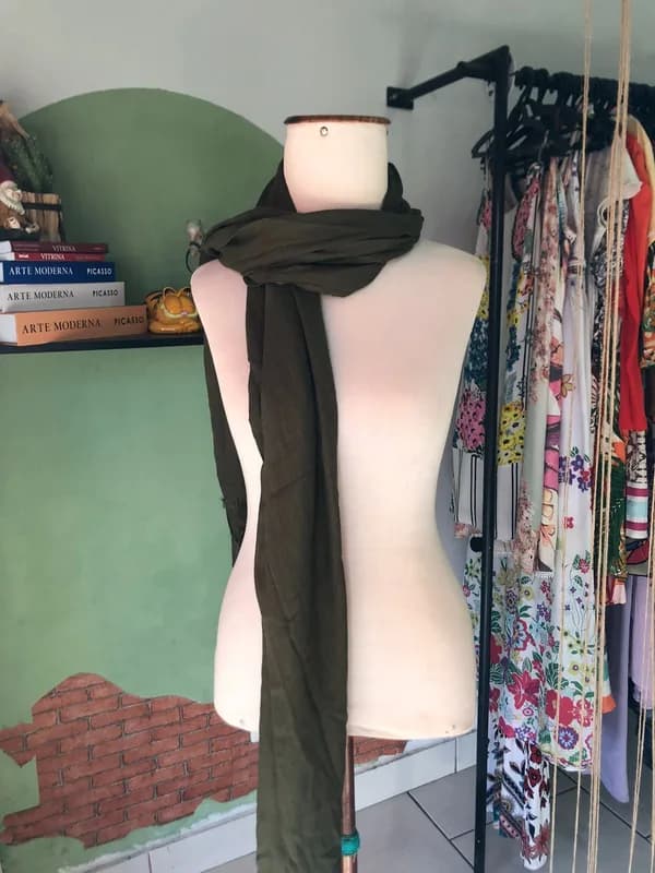 ♡ Echarpe verde