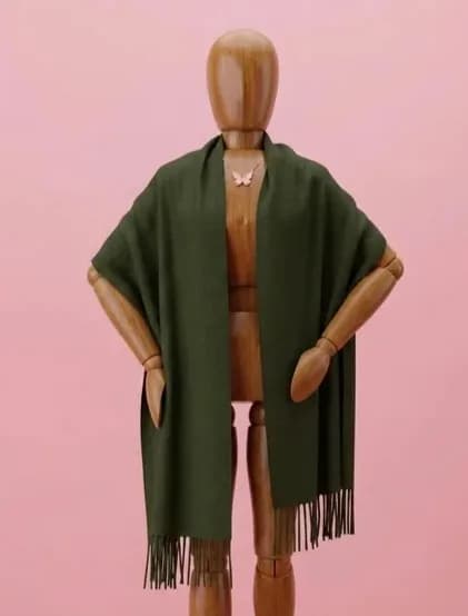 ♡ Echarpe verde