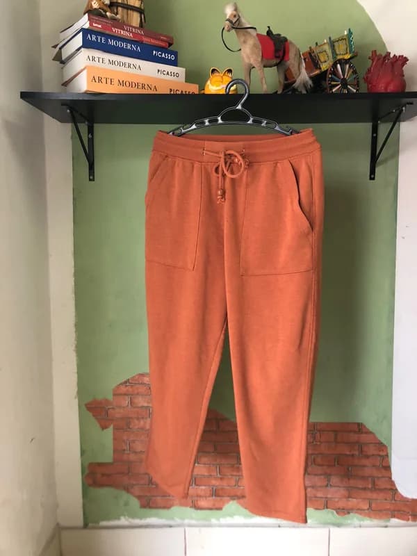 ♡ Calça de moletom terracota