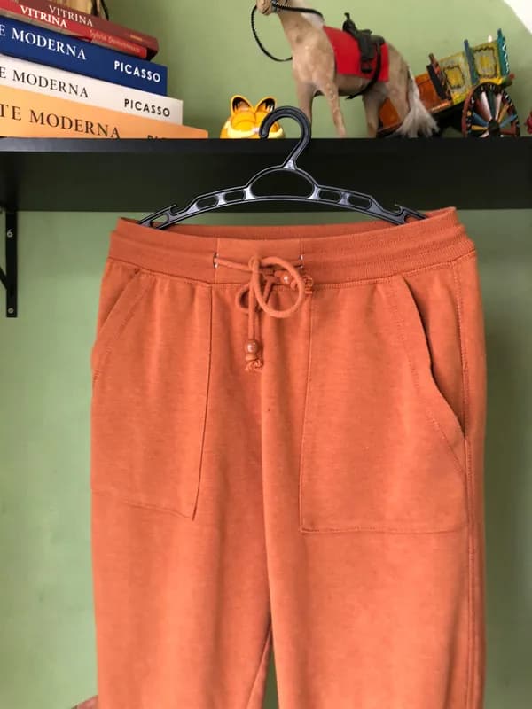 ♡ Calça de moletom terracota