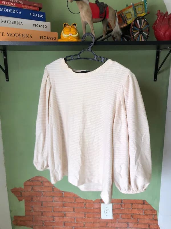 ♡ Blusa off white