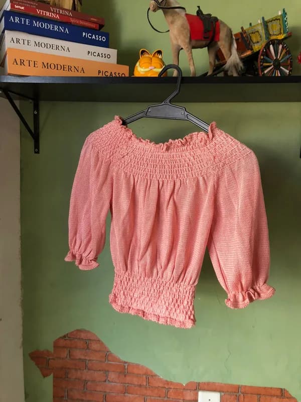 ♡ Cropped rosa