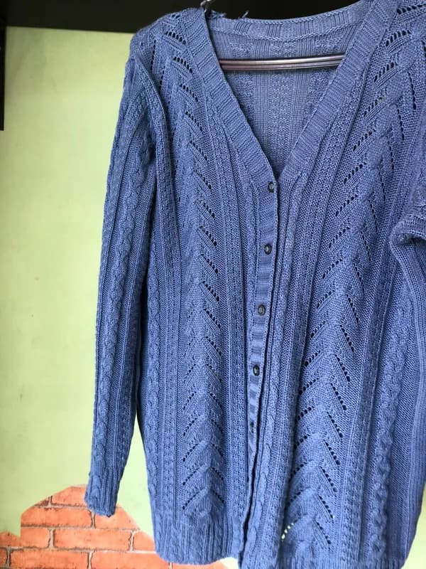 ♡ Cardigan azul