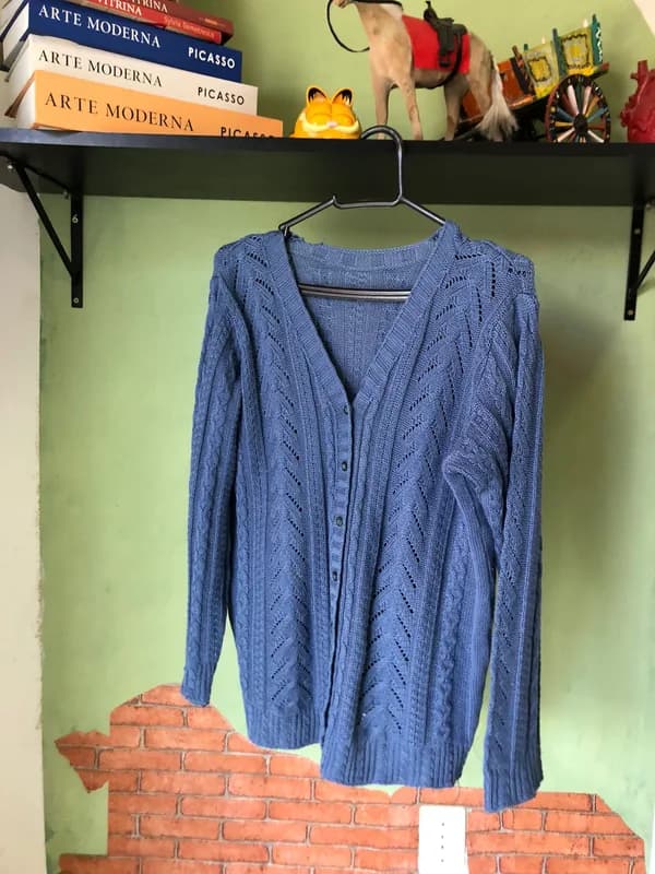 ♡ Cardigan azul
