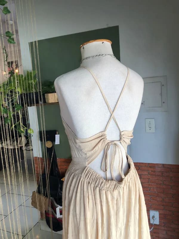 ♡ Vestido ocre - foto 4