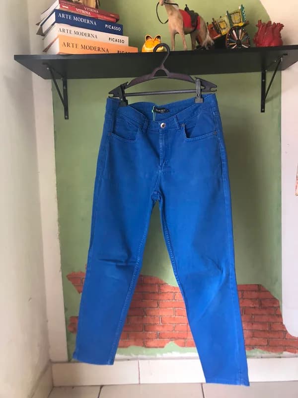 ♡ Calça azul Lelis Blanc
