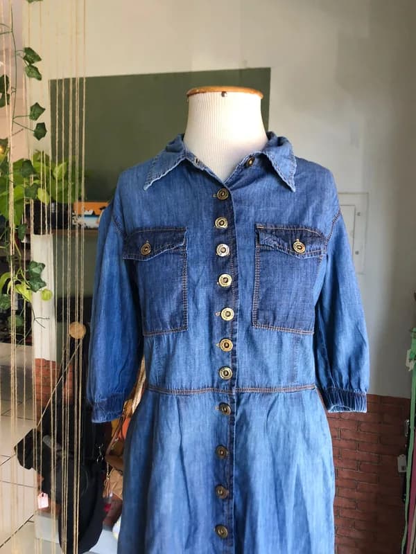 ♡ Vestido jeans
