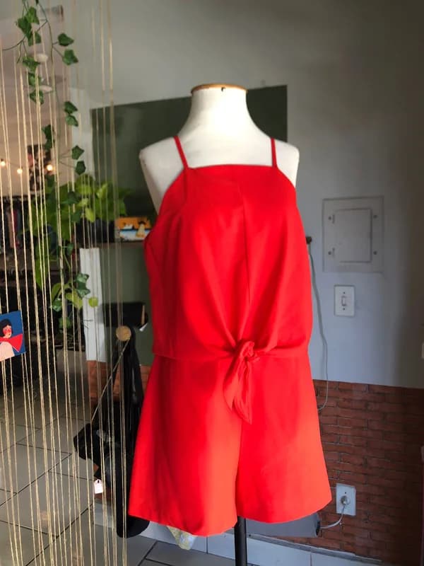 ♡ Macaquinho vermelho