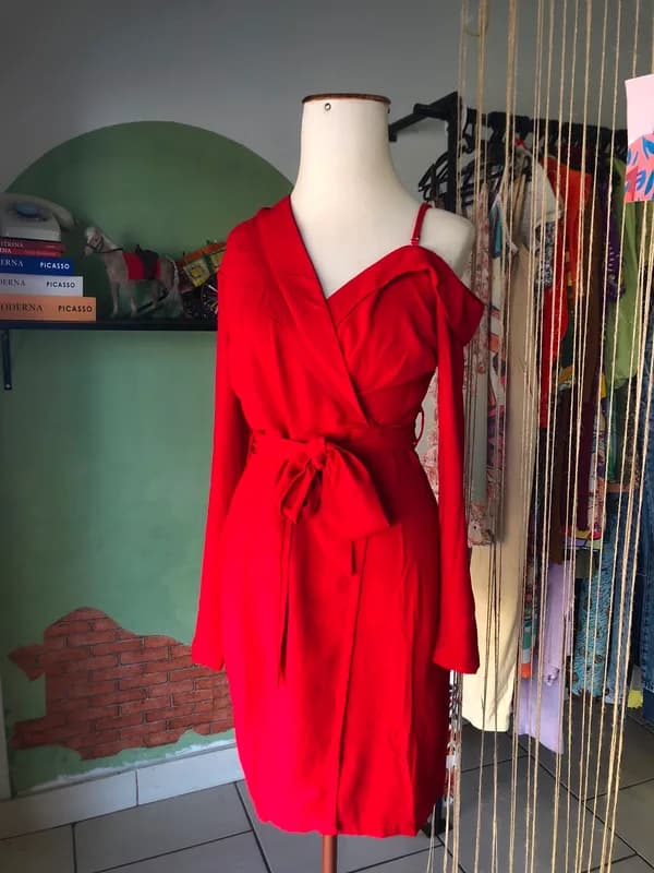♡ Vestido vermelho