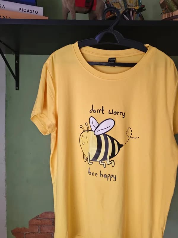 ♡ T-shirt Dont Worry, Bee Happy 🐝