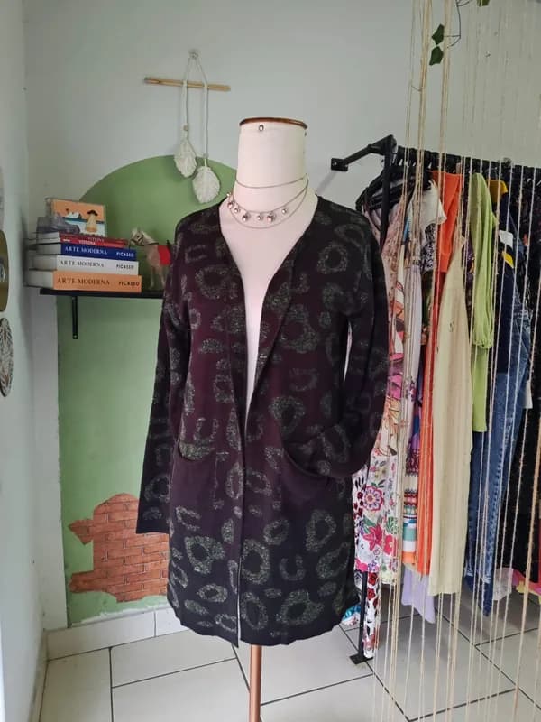 ♡ Cardigan animal print