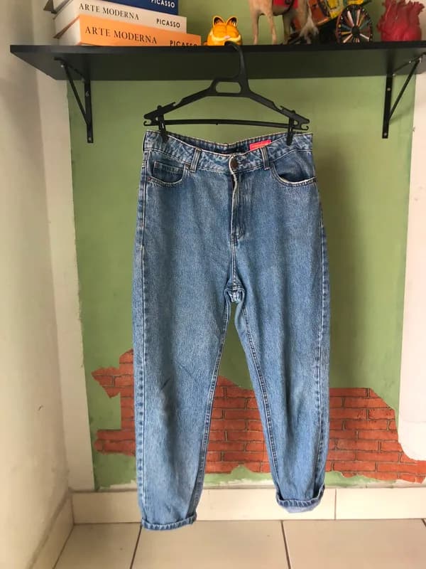 ♡ Calça mom jeans